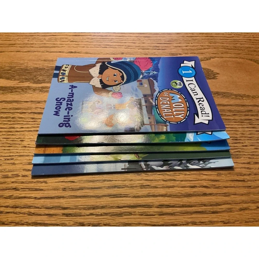Molly of Denali Alaskan Adventures I Can Read Level 1 Book Set 5 Stories PBS Kid